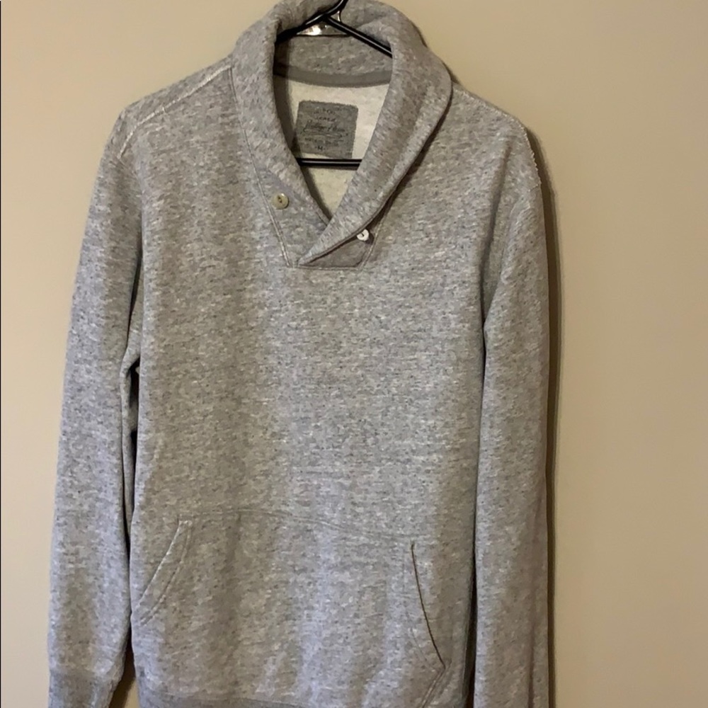 J. Crew Vintage Fleece Shaw Collar Sweater